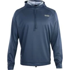 ION Wetshirt Hoodie Long Sleeve - Mens - Salty Indigo Discounts Apply ! -Kitesurfing Shop ion 2023 wetshirt hood ls salty indigo size 3