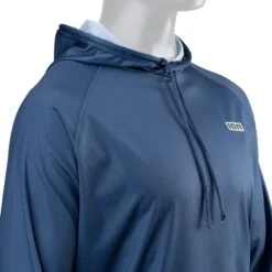 ION Wetshirt Hoodie Long Sleeve - Mens - Salty Indigo Discounts Apply ! -Kitesurfing Shop ion 2023 wetshirt hood ls salty indigo size 4