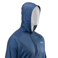ION Wetshirt Hoodie Long Sleeve - Mens - Salty Indigo Discounts Apply ! -Kitesurfing Shop ion 2023 wetshirt hood ls salty indigo size 5