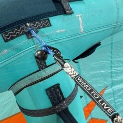 PKS Elite Universal Wing Leash Line W/Quick Connect Pigtail Discounts Apply ! -Kitesurfing Shop pks elite universal wing leash line wing connect